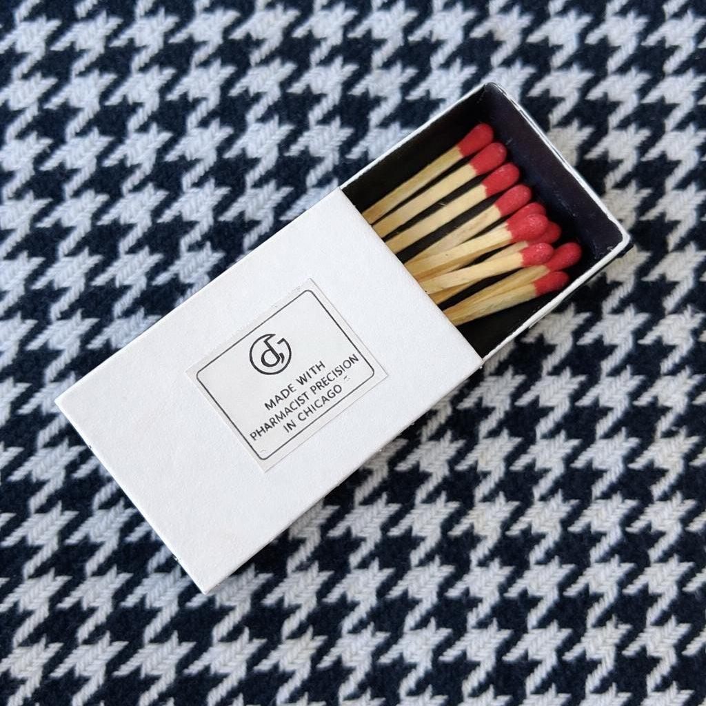 Bespoke Red Hot Double-sided Strike Box Matches