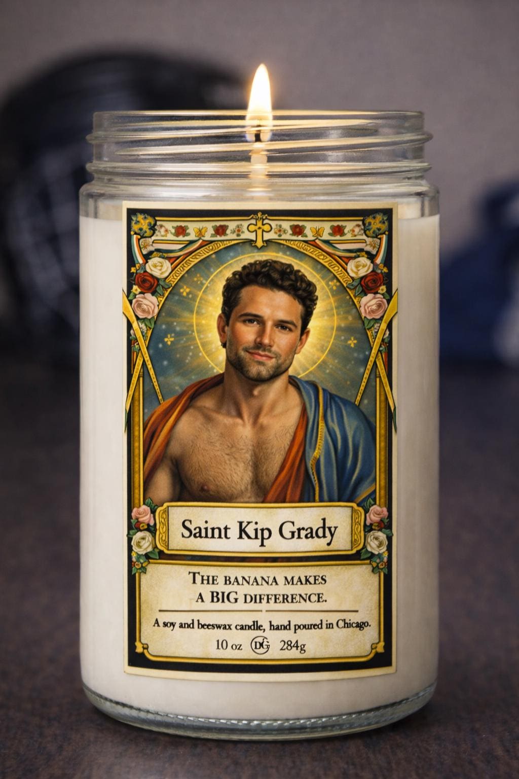 Heated Rivalry Hockey Romance Candle – Saint Ilya, Shane & Kip Grady