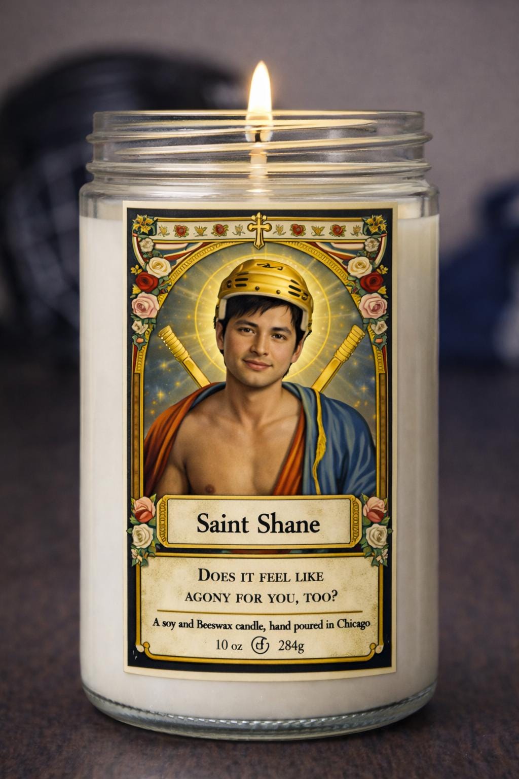 Heated Rivalry Hockey Romance Candle – Saint Ilya, Shane & Kip Grady