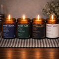 Mini Mood Soy Beeswax Candle Collection | 4 oz Amber Jar Scents