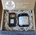 Custom Build Your Own Candle, Amber Jar, Single or Set of 10, Personalized Label