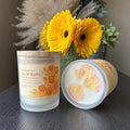 Tulip Burst Soy Wax Candle, Springtime Floral, Rose Water Scent, Hand-Poured Chicago
