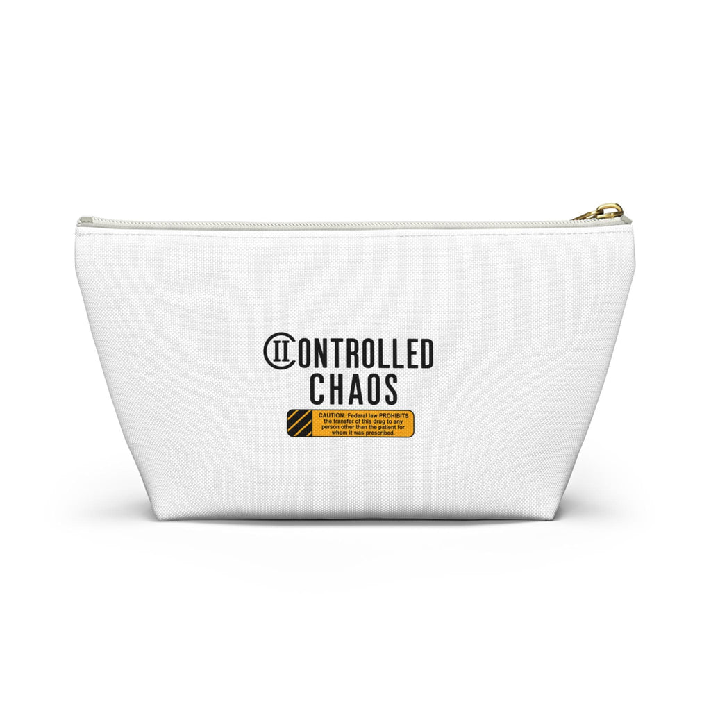 Pharmacy inspired Pill Pattern Accessory Bag | Funny Travel-sized Zipper Pouch