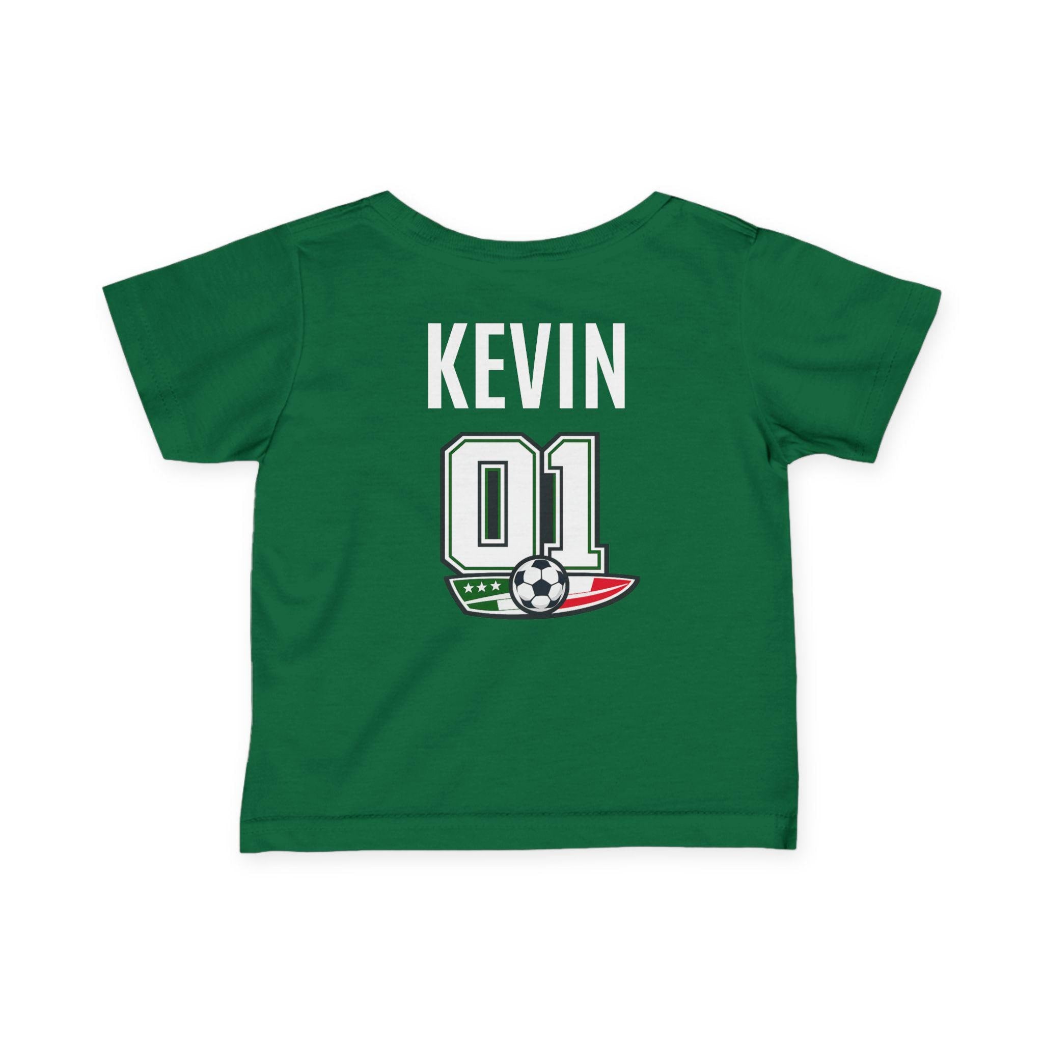Customized Infant World Cup Jersey Tee Team Mexico